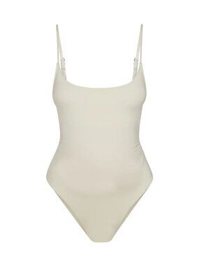 Monday Swimwear Bahamas One Piece – Ivory – Medium Long – NWT